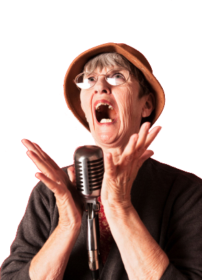Sing-Along lady singing songs